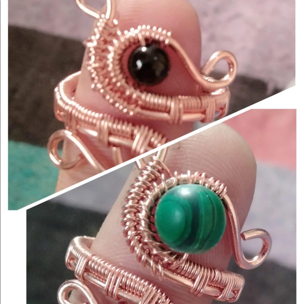 Ring handmade copper one size Adjustable